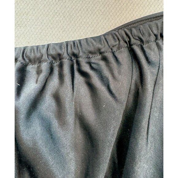 Old Navy Womens Slip Skirt Plus Size 3X Black Flowy Side Slit Lightweight - Picture 9 of 11